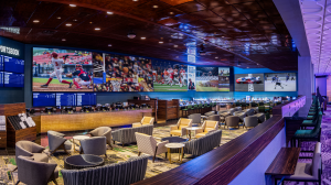 Harrah's Las Vegas opens remodeled Caesars Sportsbook