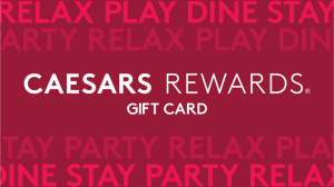 caesars rewards gift card caesars rewards gift card