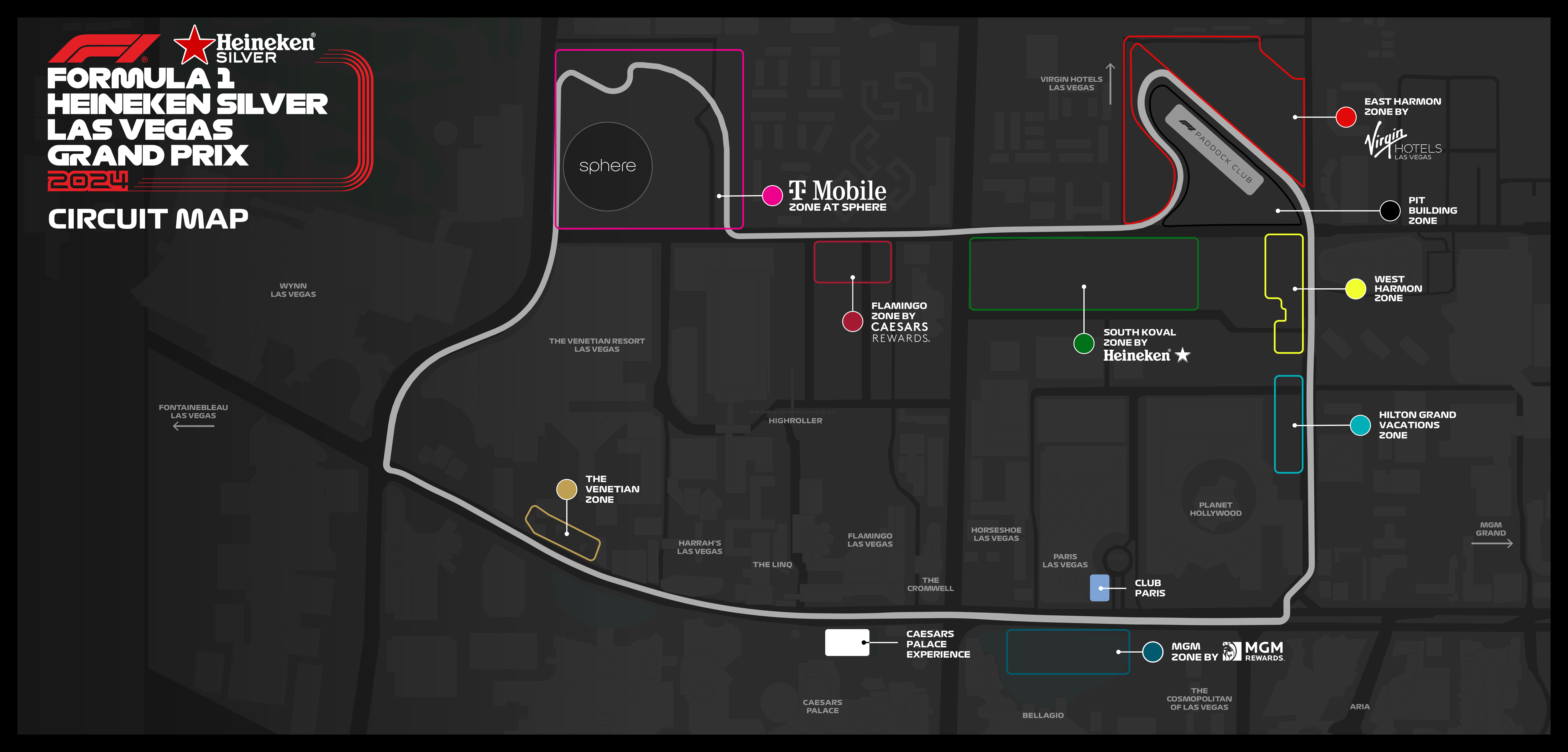 F1 Circuit Map