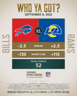 Bills-Rams matchup 