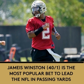 Jameis Winston passing yards leader