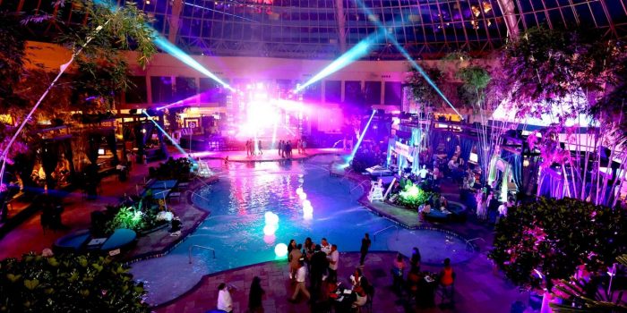 The Pool After Dark Indoor Pool Near Harrah S Atlantic City